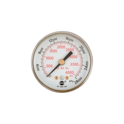 Reloj de contenido para manometro de ARGON y CO2 con flujimetro marca Harris