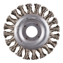 Cepillo circular trenzado 115 x 12 x 23 mm. (hilo 0,50 mm.) ERBZ