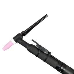 Torcha Tig WP-18 refrigerada cuello fijo c/gatillo (300A / 60%) x 8,0 mts. para bornera o conector 12,8 mm.