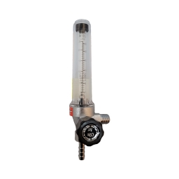 Mdulo de salida (flujometro, canilla y espiga) para manmetro Argn y CO2 con calentador.