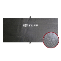 Chapa revestida bimetalica KST TUFF de 6+4 mm. (56-58 Rc) de 1220 x 2740 mm. (antidesgaste) marca Kestra