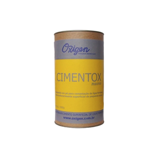 Fundente en polvo para endurecimiento (CIMENTOX) envase de 1 kg. Marca Oxigen