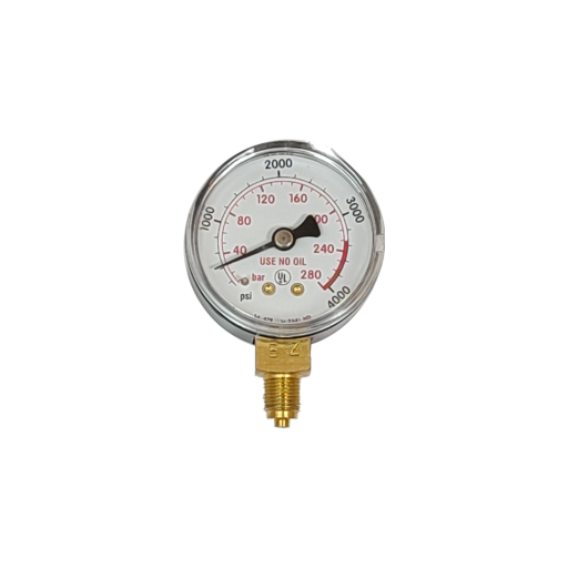 Reloj de contenido para manmetro de ARGON y CO2 con flujimetro modelos 351 marca Harris