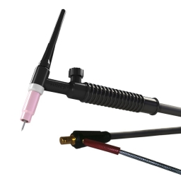 Torcha Tig SU 26 cuello fijo c/regulador (210A / 60%) x 7,0 mts. conector 12,8 mm.