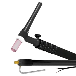 Torcha Tig SU 9 cuello fijo con regulador (130A  60%) x 3,5 mts. conector 9,0 mm.